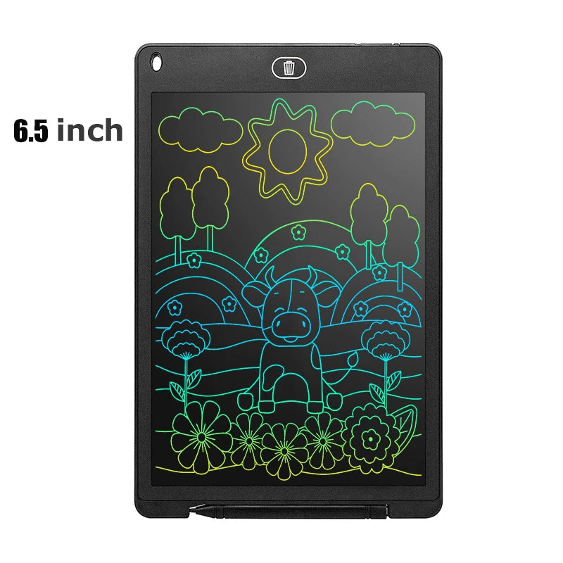 6.5 inch LCD Writing Tablet Drawing Board Montessori Educational Drawing Toys For Kids Students Magic Blackboard Toy Gift 