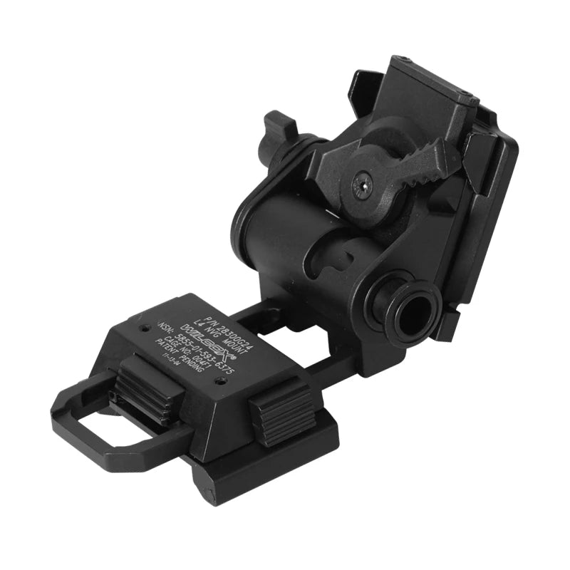 BOOIU Metal/Nylon L4G24 NVG Helmet Mount Holder for PVS15/18 GPNVG18 Goggle Night Vision Stent Outdoor Tactical Helmet Bracket
