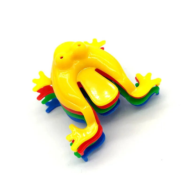 10-20Pcs Jumping Frog Bounce Fidget Toys For Kids Novelty Assorted  Stress Reliever Toys For Children Birthday Gift Party Favor 