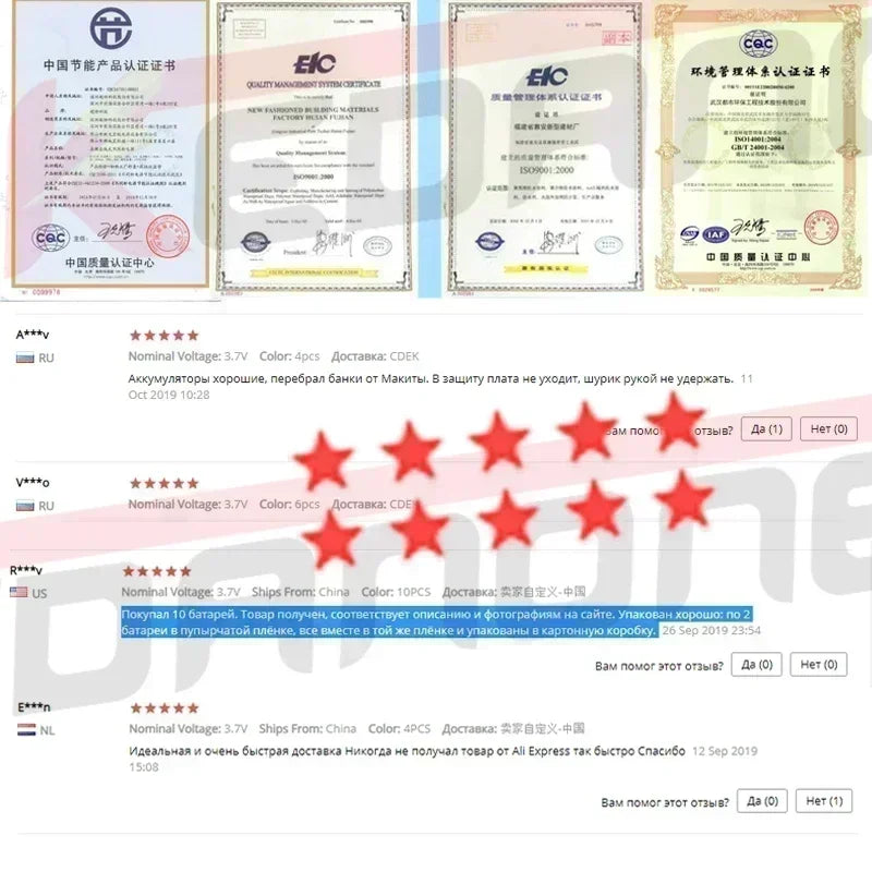 Original Makita battery, 18V 9.0Ah rechargeable battery, power tool BL1830 BL1840、BL1850、BL1860B、 Makita 18V lithium battery 