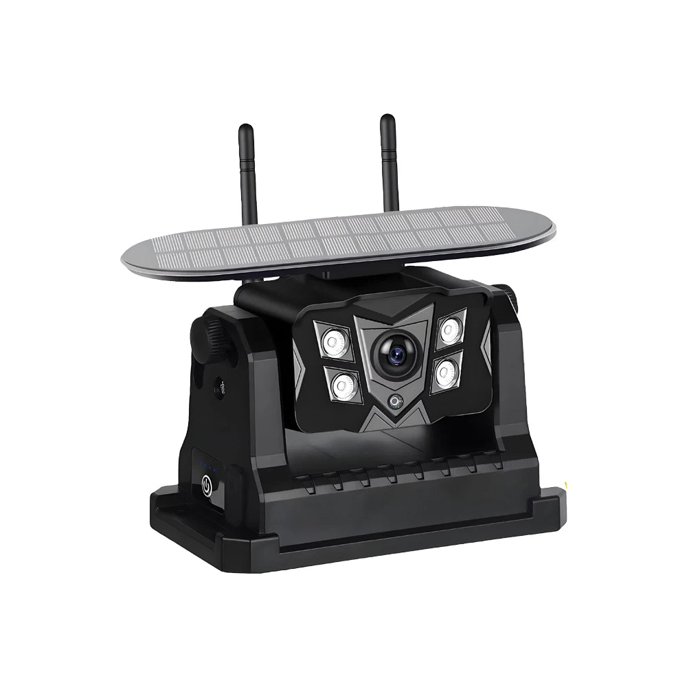 Wireless Solar Magnetic Backup Camera with AI Blind Spot Alarm