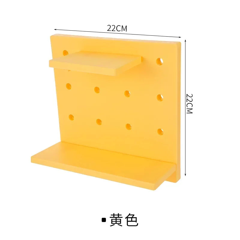 Plastic Pegboard Wall Organiser, Colour Options