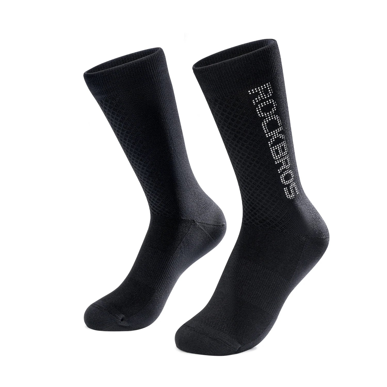 Breathable Cycling Socks with Antibacterial Knit & Reflective Heel