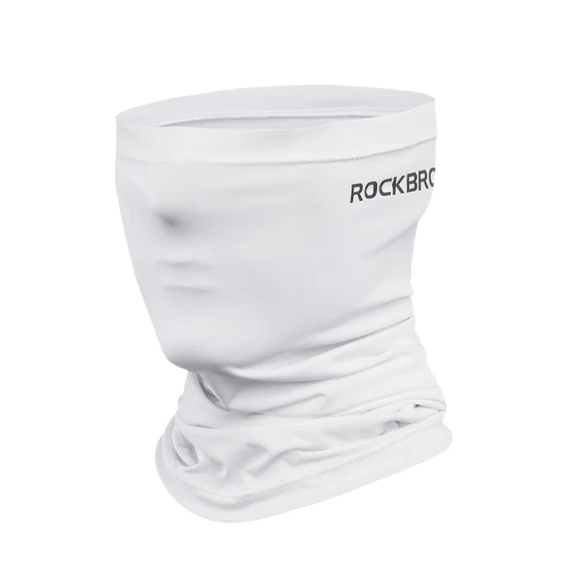 Fascia Viso da Ciclismo ROCKBROS a Asciugatura Rapida, Protezione Solare, Copricapo per Ciclismo, Sciarpa Traspirante per Sport all'Aperto, Bandana per Bicicletta
