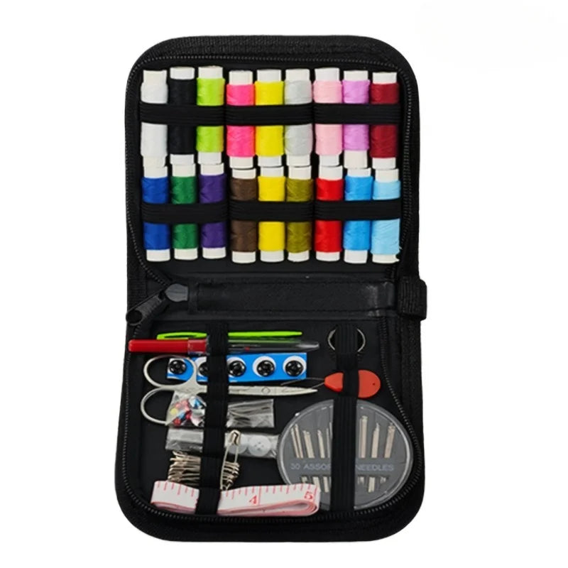 86-Piece Sewing Repair Kit in Black Case