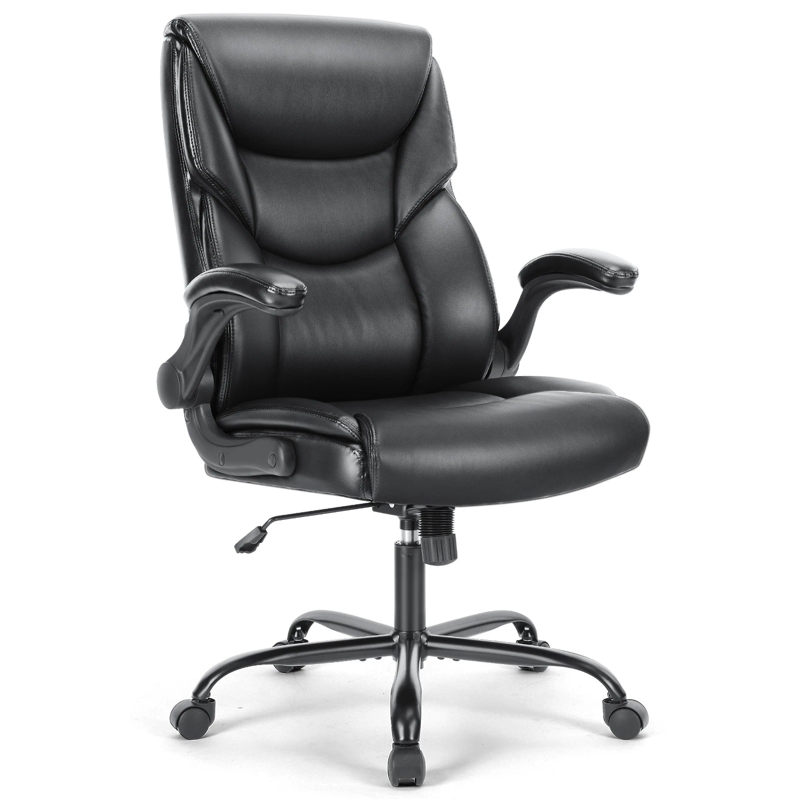Ergonomic PU Leather Gaming Office Chair with Lumbar Support
