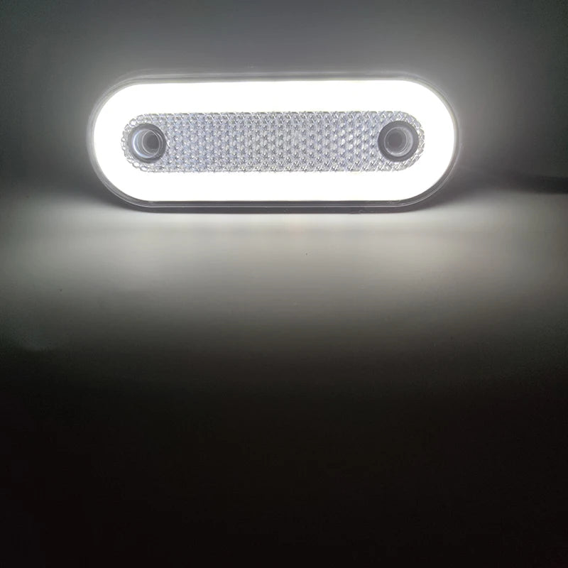 10 бр./5 бр. 12V 24V странични маркерни светлини за камион LED светлини за ремарке, рефлектор, габаритни светлини за ван за Scania, DAF и Isuzu камиони