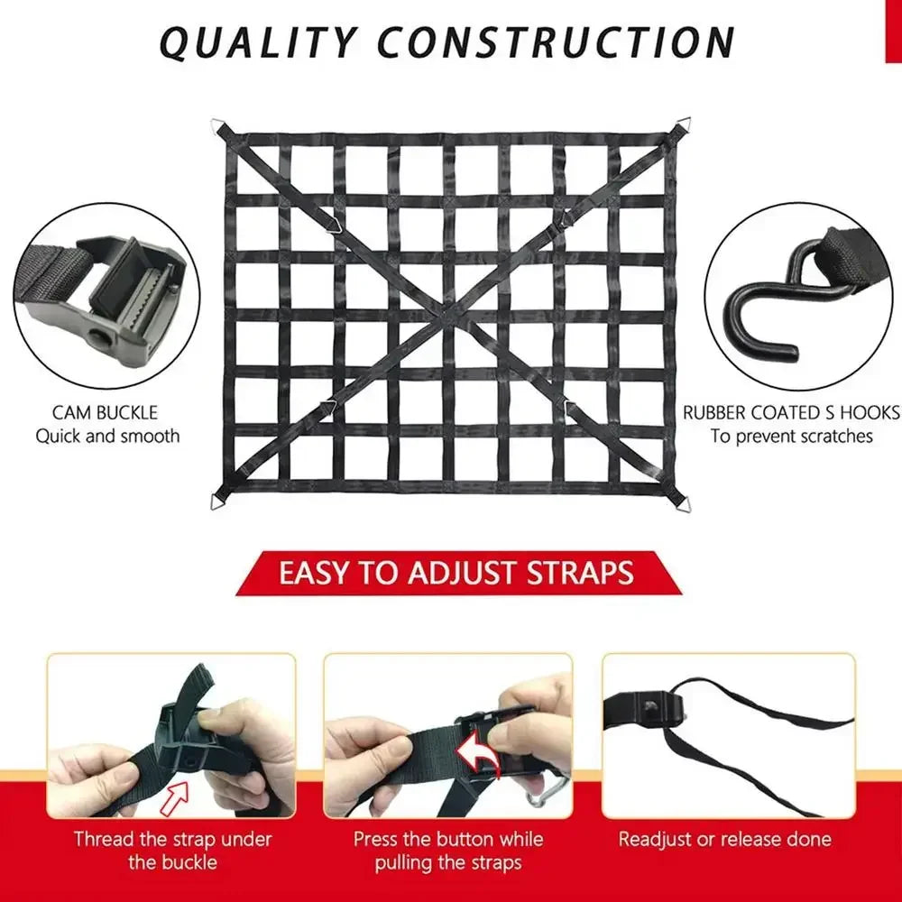 Heavy Duty Roof Rack Cargo Net