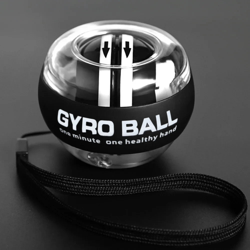Self-Starting Wrist Gyro Ball Power Trainer Forearm Exerciser - Wrist Strengthening Device for Arm And Finger Muscle Training 