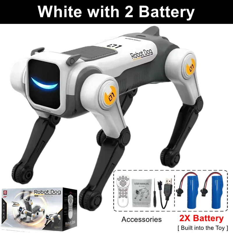 RC Mekanisk Robot Hund med Stemmekontrol og Tricks