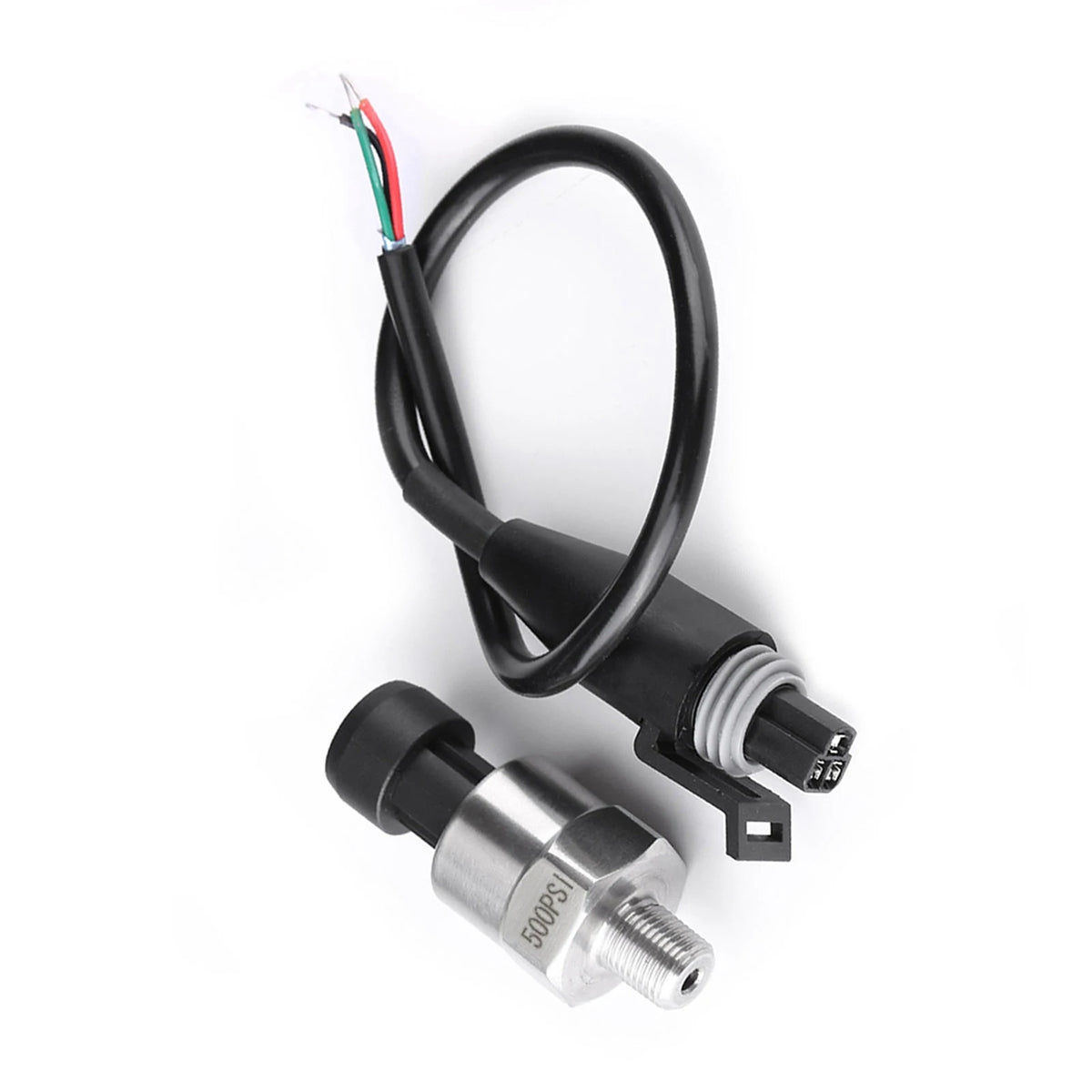 Sensor de Presión Rosca 1/8NPT, Transductor de Presión en Acero inoxidable para Aceite Combustible Aire Agua