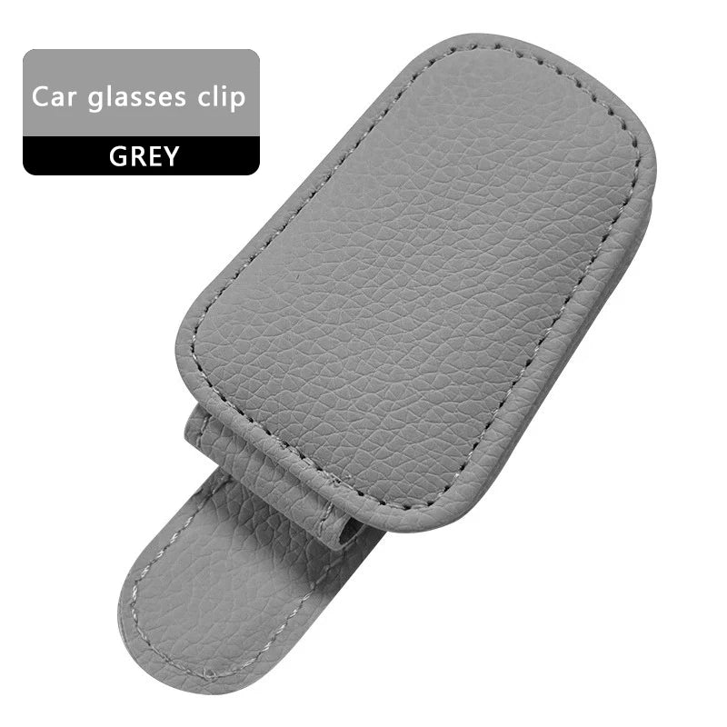 SEAMETAL Magnetic Sunglasses Holder for Car Visor Glasses Clip Durable Stable Eyeglasses Holder Mount Universal Ticket/Card Clip