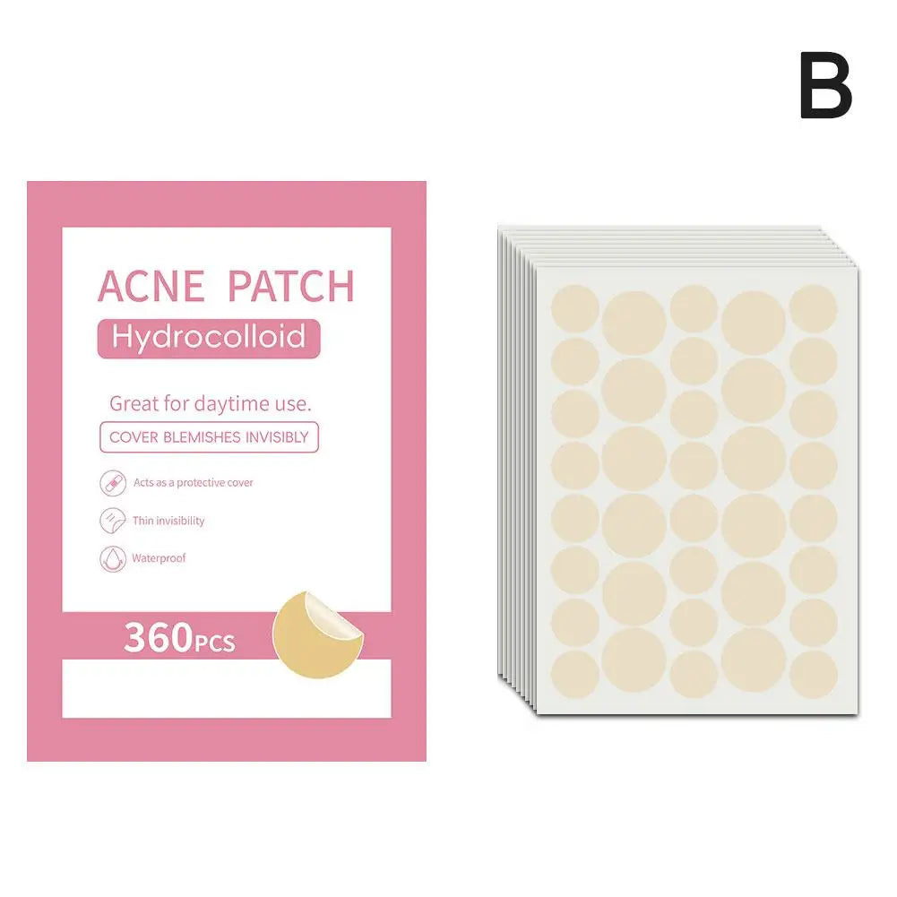 360pcs/600pcs Pimple Patch Acne Invisible Acne Removal Skin Care Stickers Concealer Face Spot Beauty Makeup Tools 