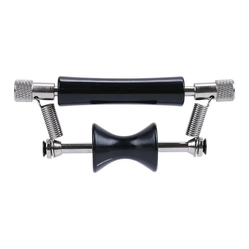 Rolling Guitar Capo with Padded Contact Surfaces