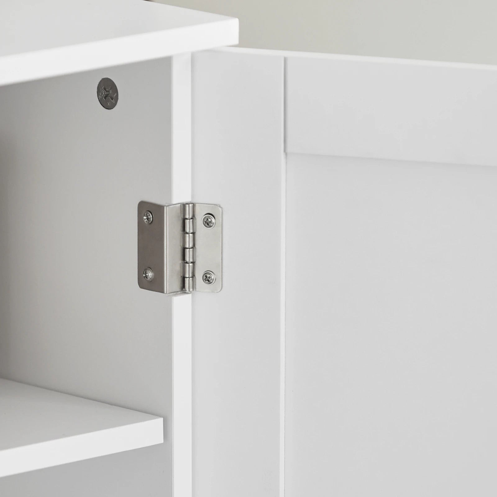 Under Sink Bathroom Cabinet with U-Shape Storage 60x60x30cm