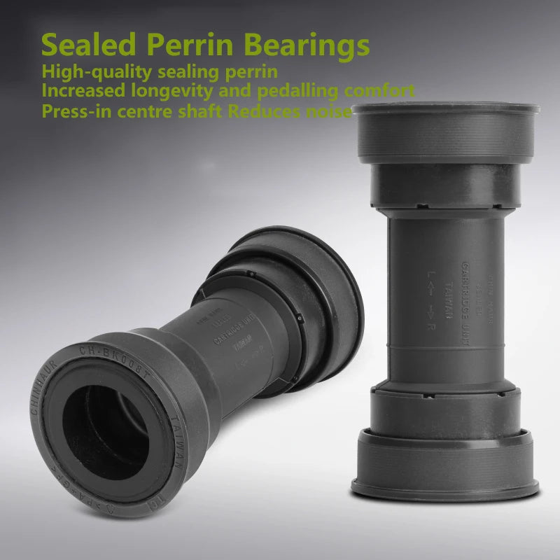 RACEWORK BB86 Bicycle Bottom Bracket Pressfit Road Mountain Bike BB92 Press Fit Bottom Bracket For 24mm Crankset