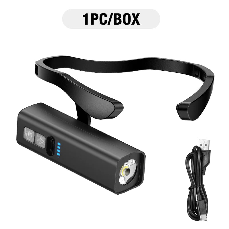 Акумулаторен челник с USB-C и сензор за движение на ръката