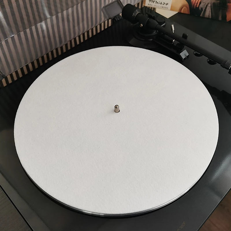Vilten slipmat voor platenspeler en vinylplaten