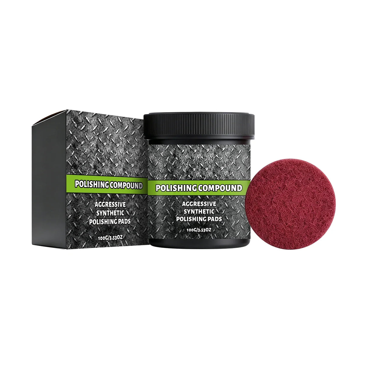 Kit di pasta lucidante e tampone, 100 g
