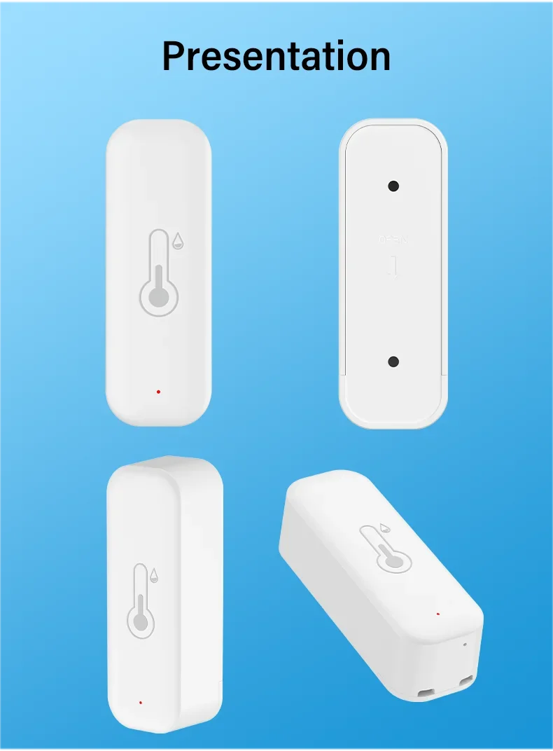 Tuya WiFi Temperature and Humidity Sensor For Smart Home Thermometer Hygrometer APP Remote Control Work with Yandex Alexa