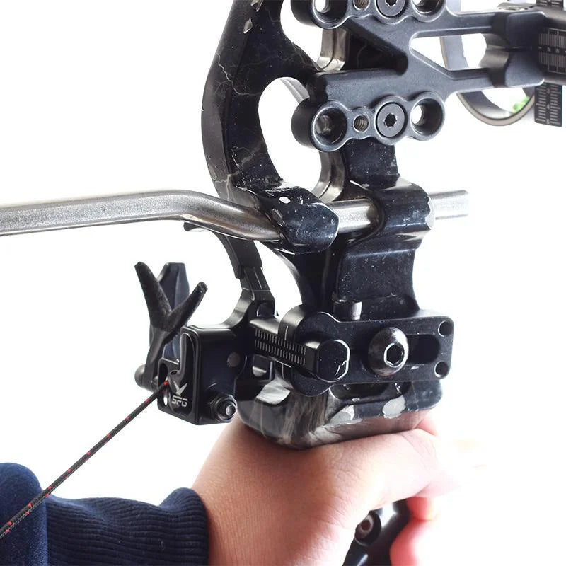 Adjustable Fall-Away Arrow Rest for Compound Bows