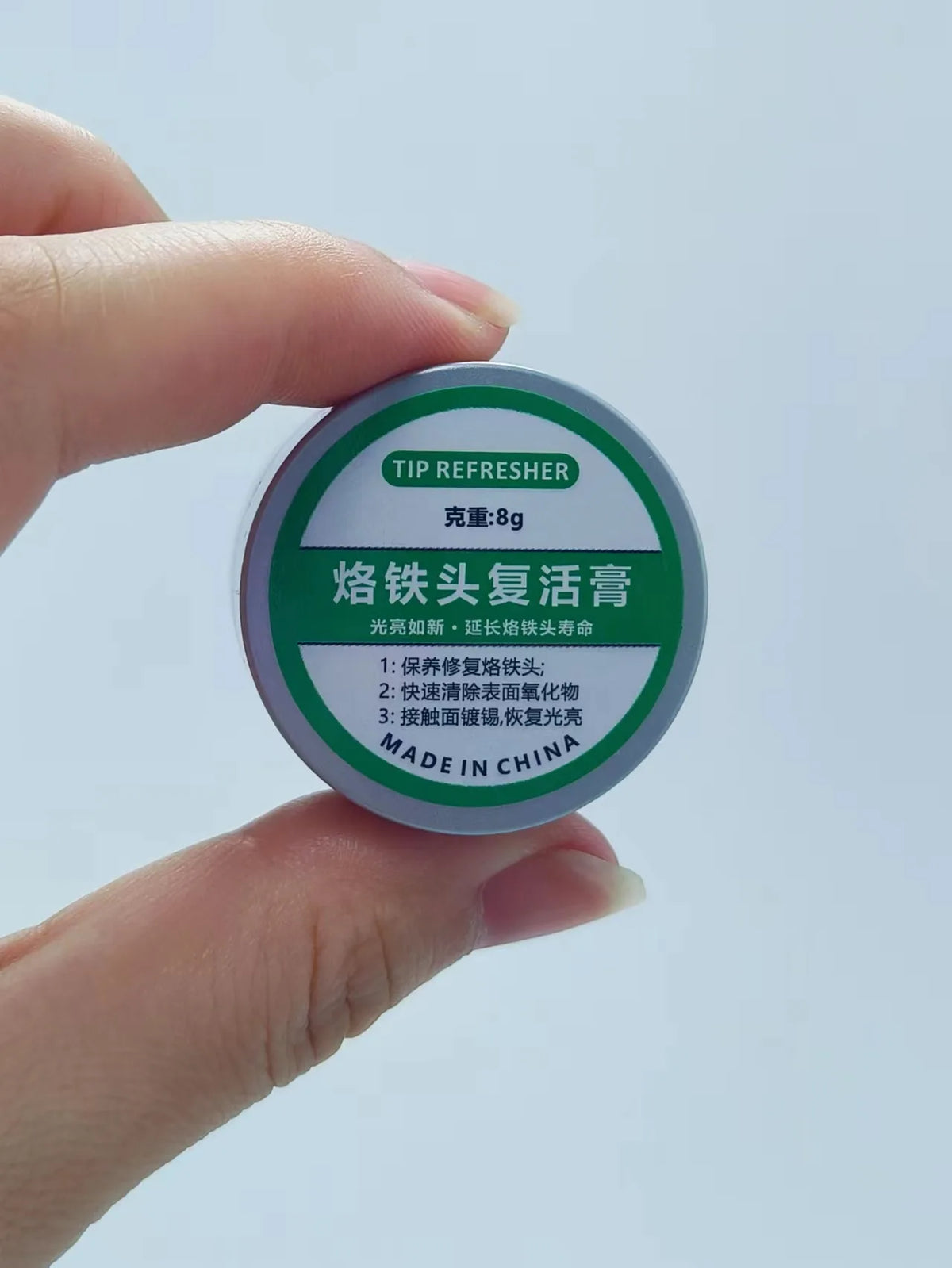 Soldering Tip Cleaning and Tinning Compound