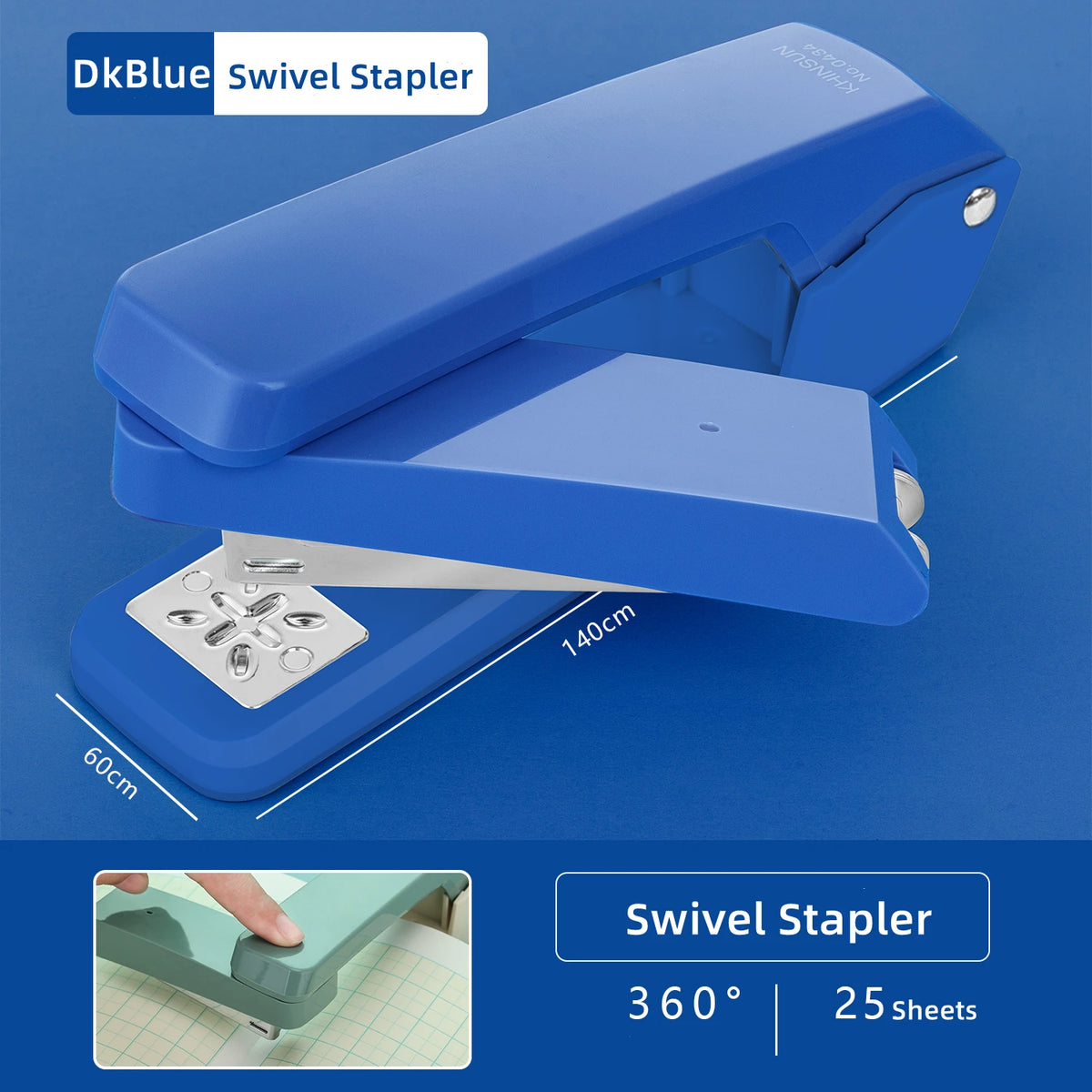 Swivel Manual Stapler for 24/6 Staples