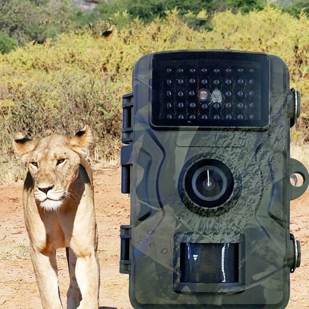 Waterproof Trail Camera with Infrared Night Vision and Motion Detection