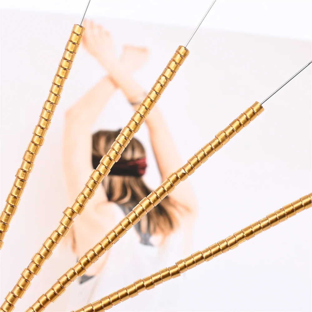 2,5 mm Glasperlen mit goldfarbenen Zentrums – 1000 Stück