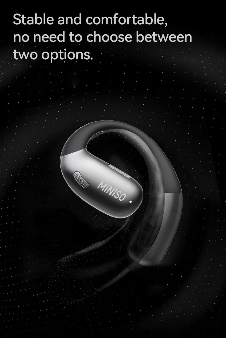 [AI Translator Earphone]MINISO X28 Wireless Headphones Bluetooth 5.4 HiFi IPX5 Waterproof Sports Bass Powerful 16H Battery Life 