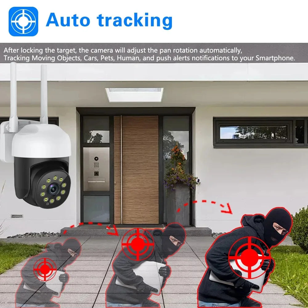 5MP WiFi PTZ Security Camera
