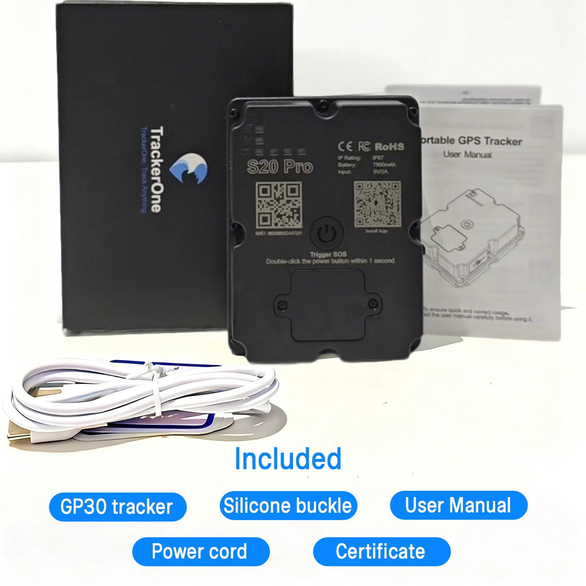 4G Vehicle GPS Tracker with Real-Time Tracking