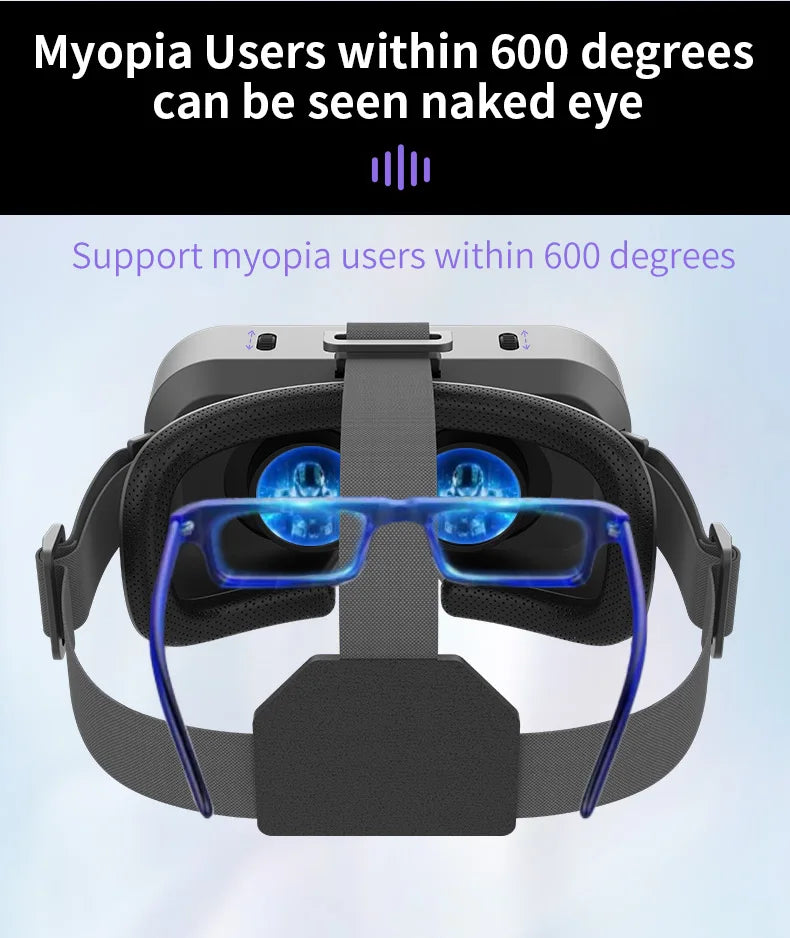 VR brýle 3D virtuální realita, headset, helma, čočky, brýle, chytré pro smartphony, mobilní hry, sada Viar Viewer