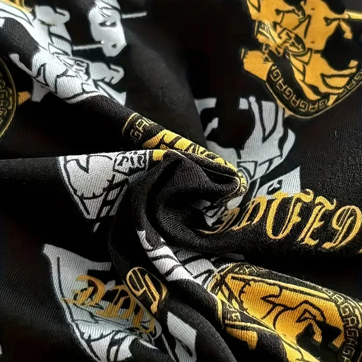 Conjunto de 8 cuecas masculinas de luxo com estampado de cavaleiro e corrente, elásticas e de corte reto - Confortáveis, respiráveis e de secagem rápida