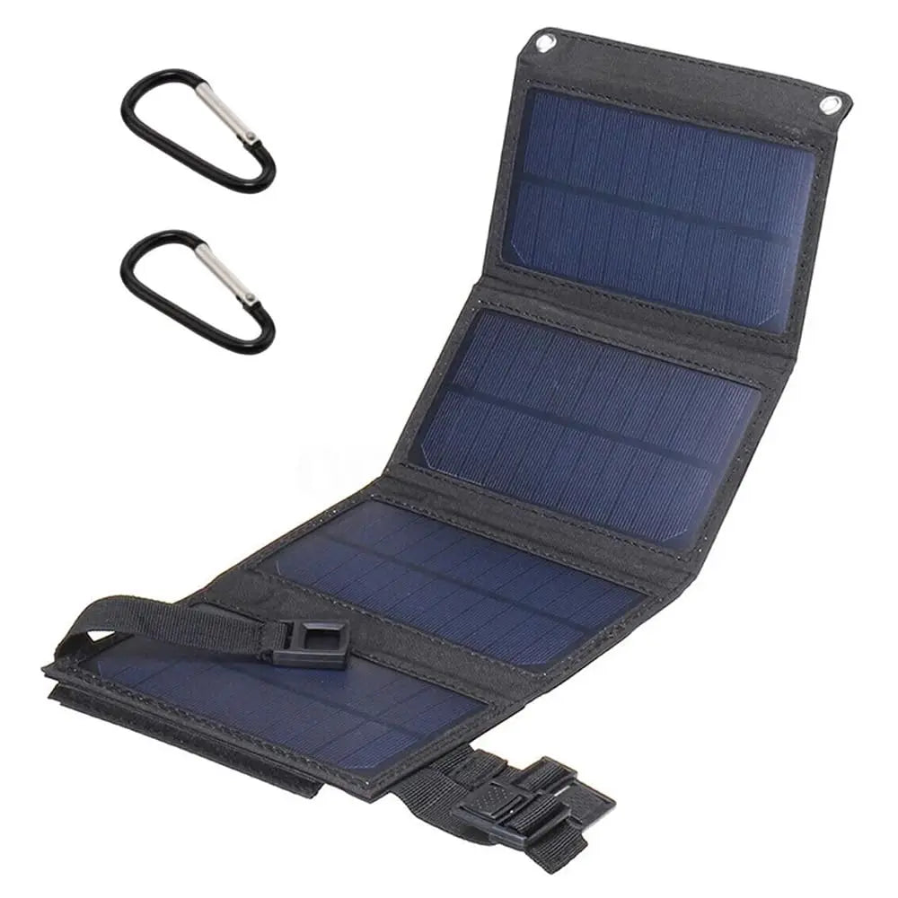 4-Fold / 6-Fold Foldable Solar Charger Panel 5V USB Waterproof Portable Charger for Phone Power Bank Outdoor Camping
