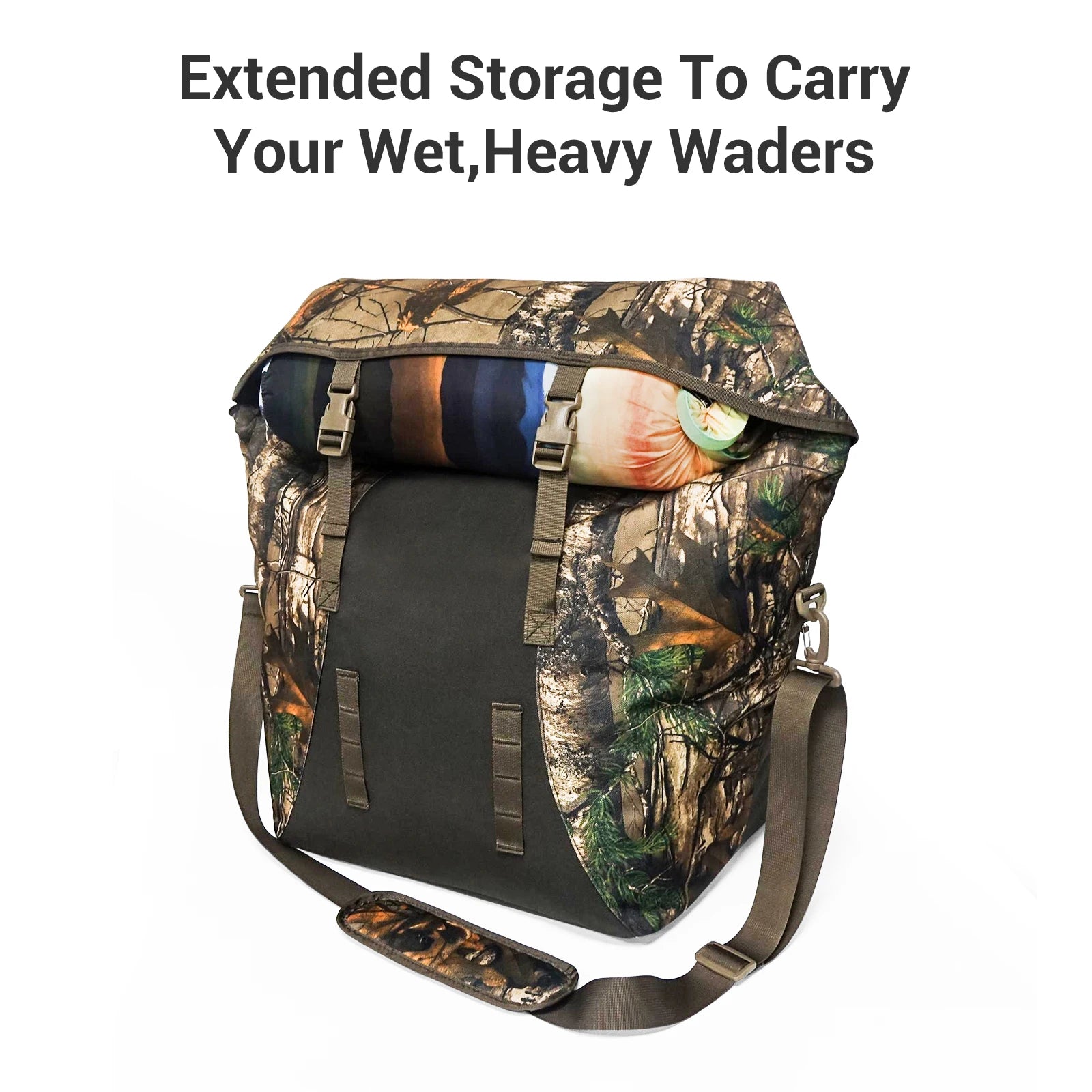 Hunting Scent Proof Bag with Airtight Zipper, 600D Oxford