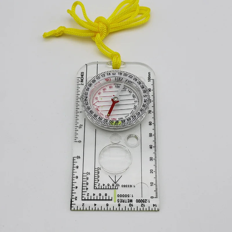 Baseplate Compass with Map Ruler