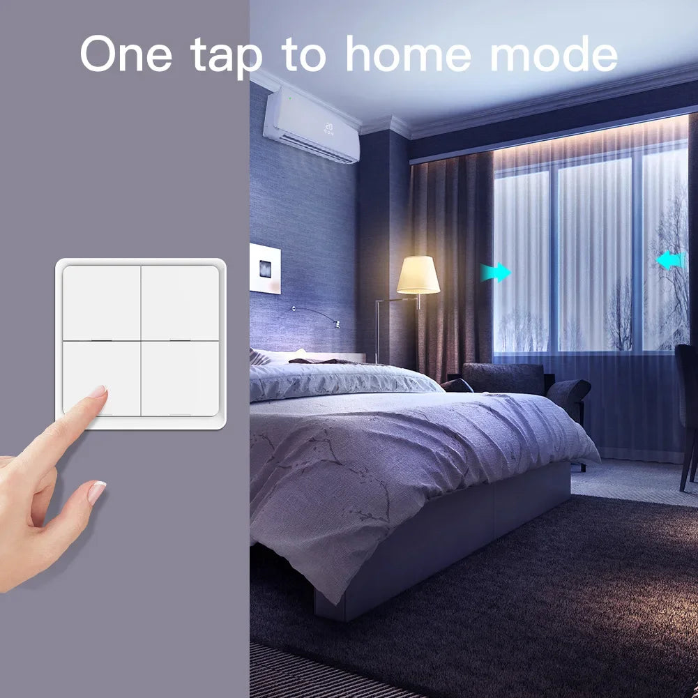 Zigbee Wireless Scene Switch - Gang Options