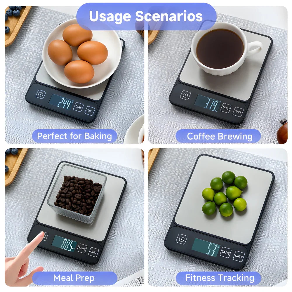 Digital Kitchen Scale - 10 kg Capacity