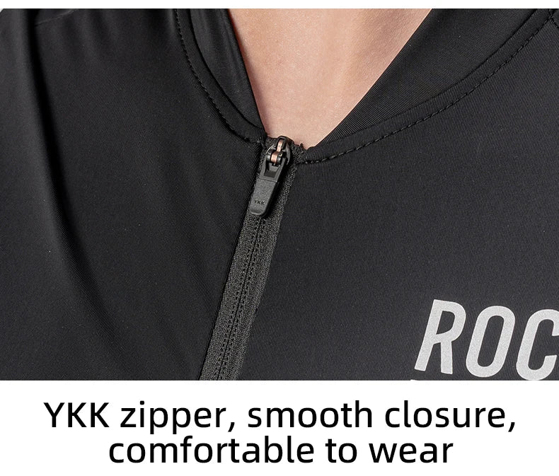 ROCKBROS letní cyklistický dres vysoce elastický měkký lehký prodyšný krátký rukáv cyklistický dres 3D střih dámské cyklistické oblečení