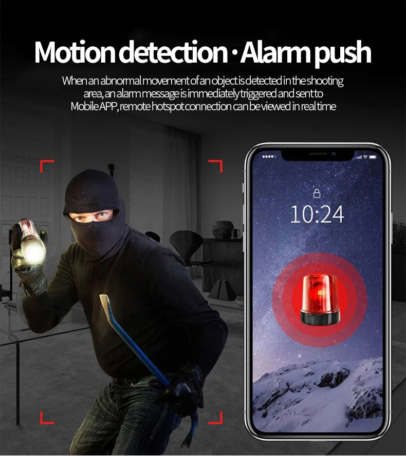 ICSEE 1080P Wide-Angle Door Eye Security Camera