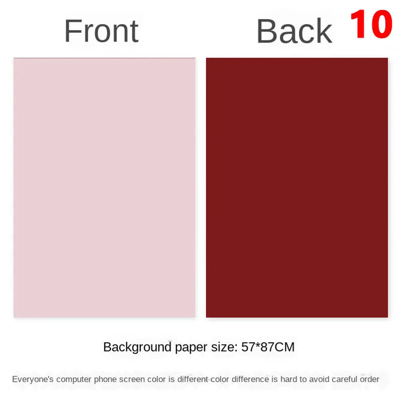Double-Sided Product Photography Backdrop, 57 × 87cm