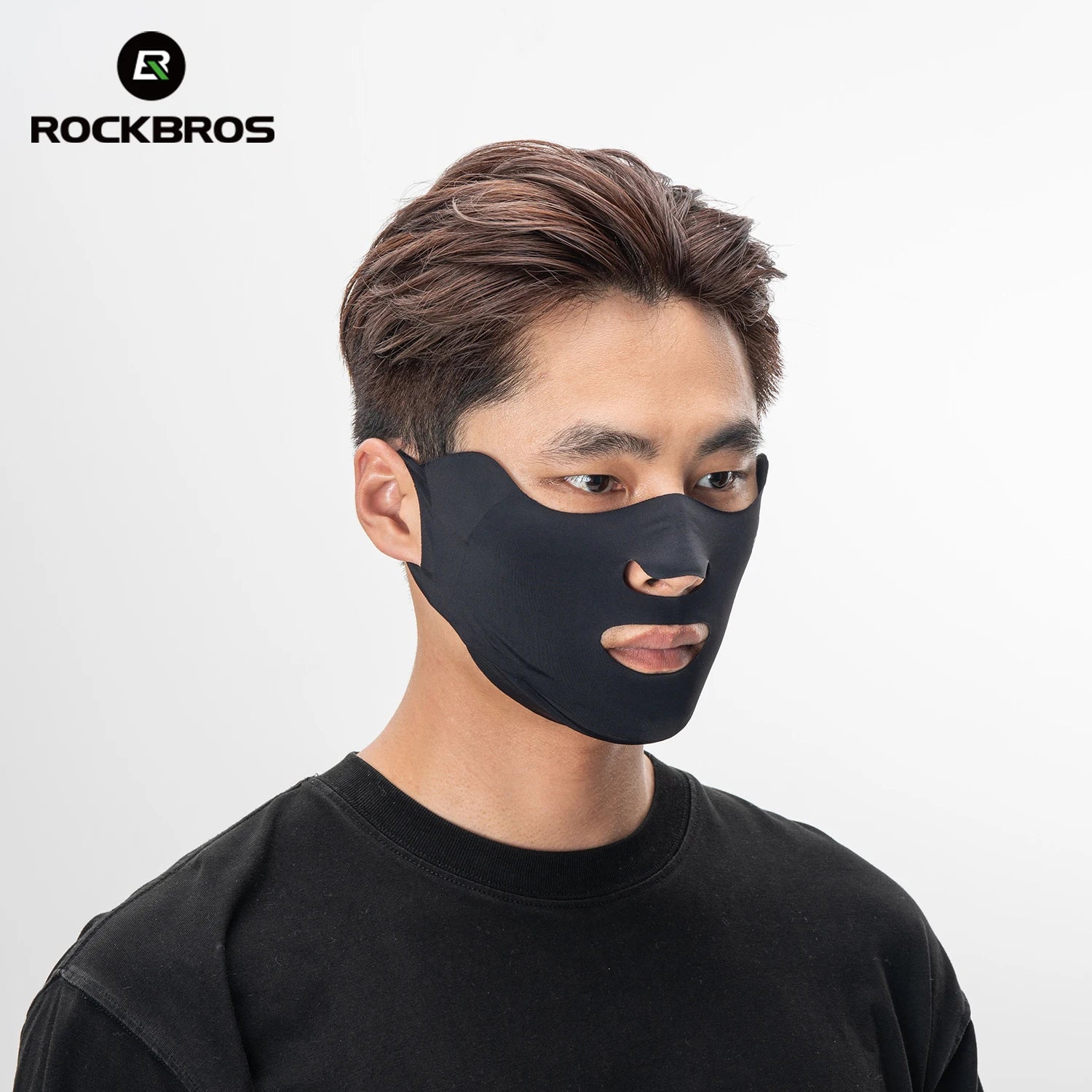 UPF50+ Ice Silk Cycling Face Mask for Sun Protection