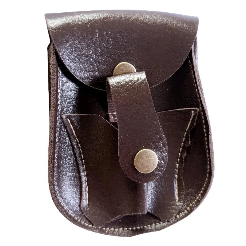 Gürteltasche aus Stahl mit Magnetkugeln