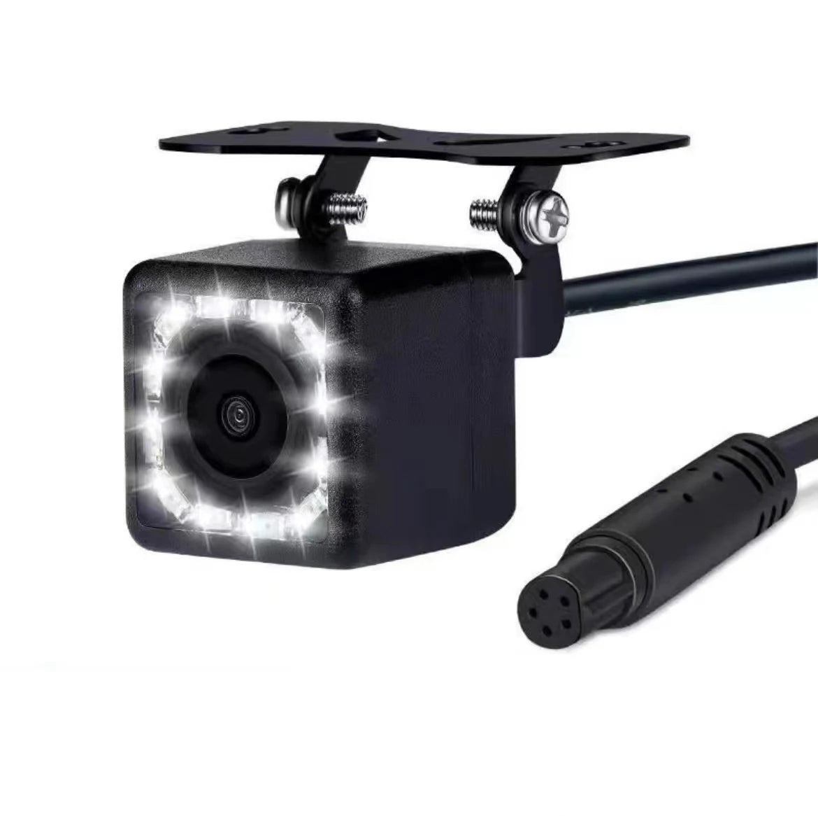 5-Pin 12-LED Rear-View Camera, Optional 6 m Cable