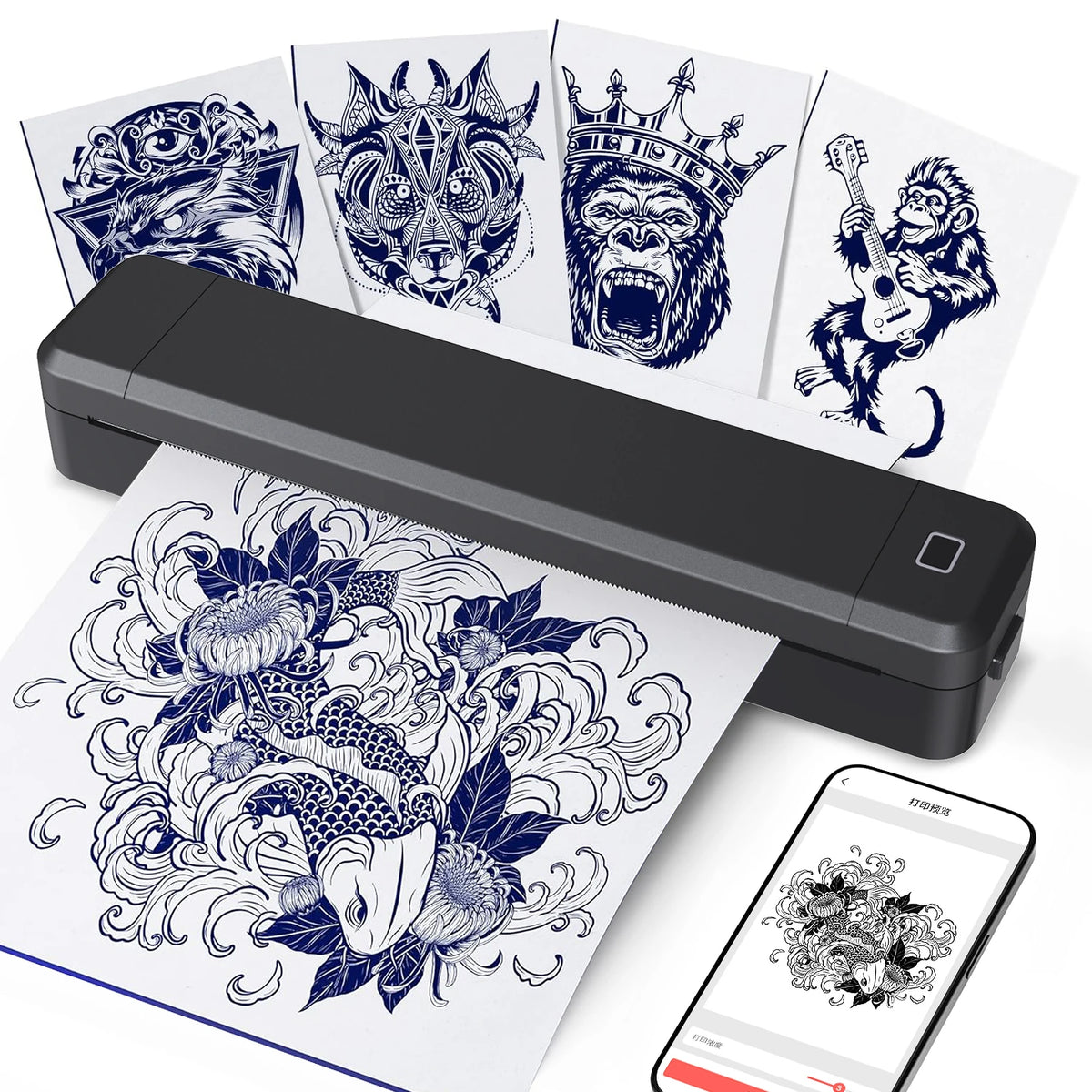 Portable Bluetooth A4 Thermal Printer