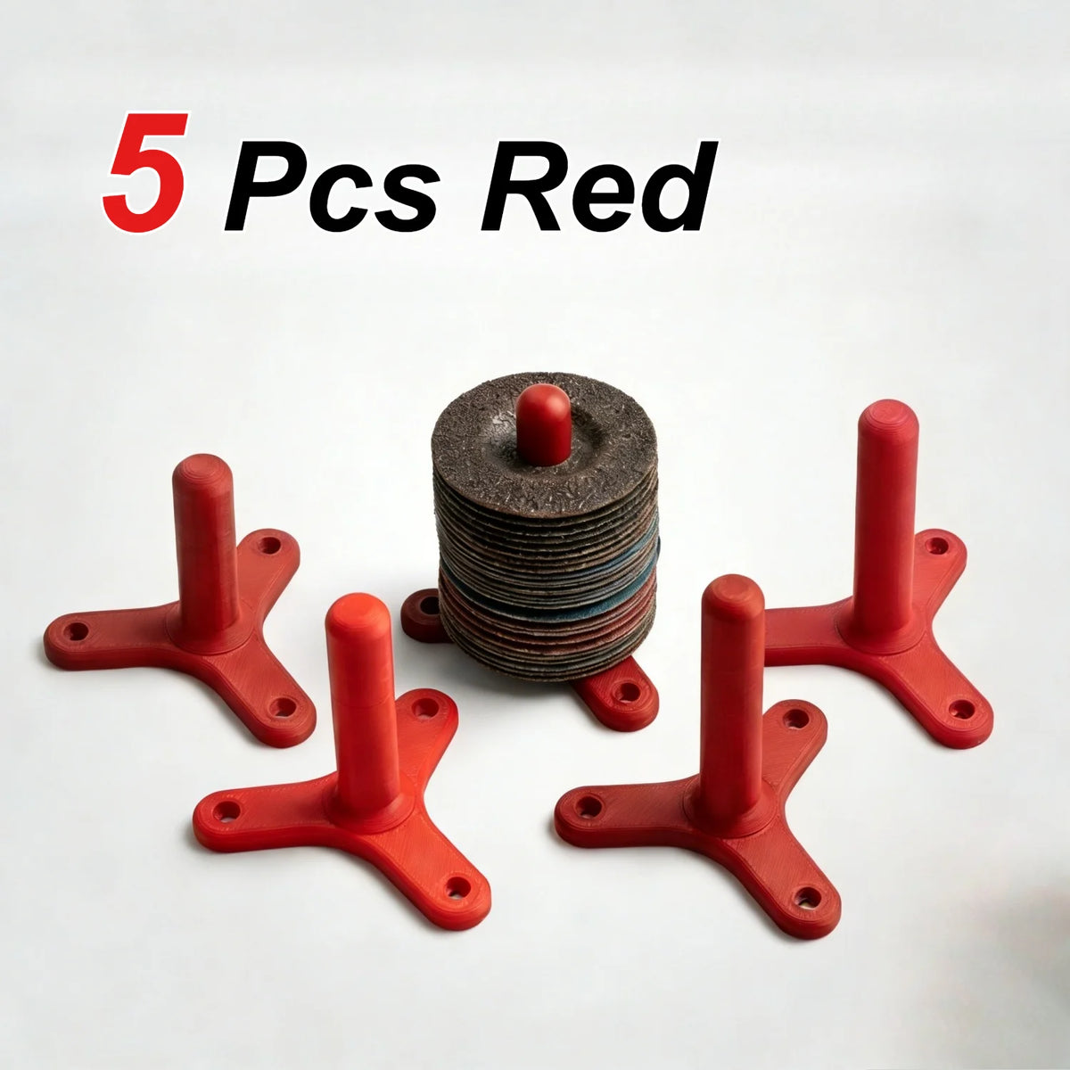 Wall Holders for Compatible 125mm Grinders, 5 Pieces
