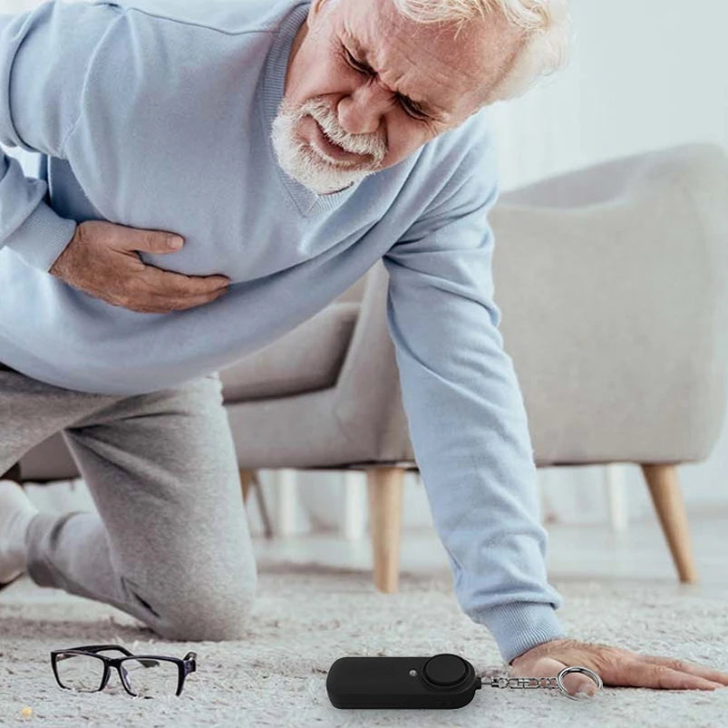 130db Protect Alert Personal Defense Siren Anti-attack Security for Children Girl Older Women Carrying Loud Panic Alarm 