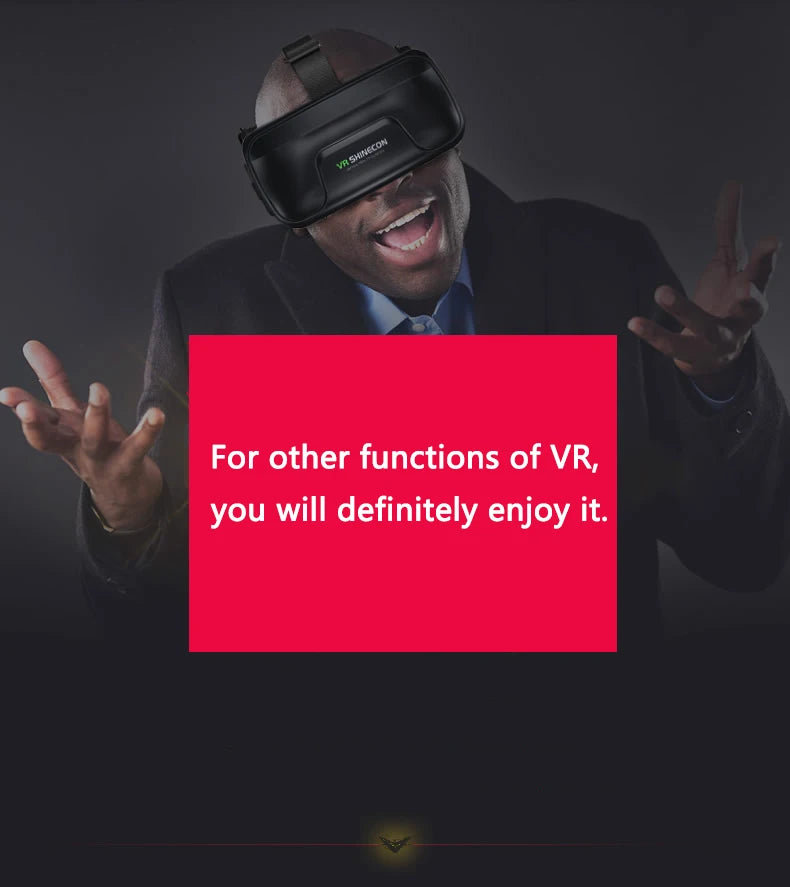 VR brýle 3D virtuální realita, headset, helma, čočky, brýle, chytré pro smartphony, mobilní hry, sada Viar Viewer