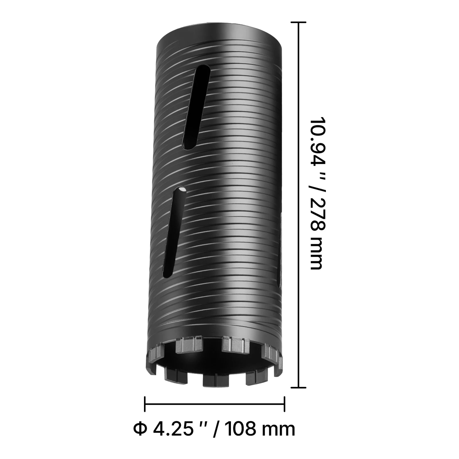 Diamond Core Drill Bit with Adapters for Concrete & Brick Drilling